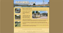 Desktop Screenshot of alexandratouristpark.com